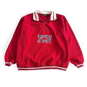 Vintage SDI, Forest City National Quarter Zip Sweater